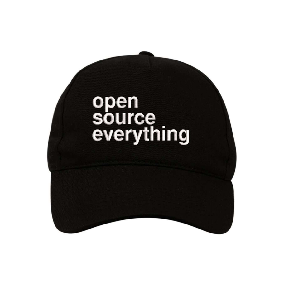 Open Source Everything Cap - Black