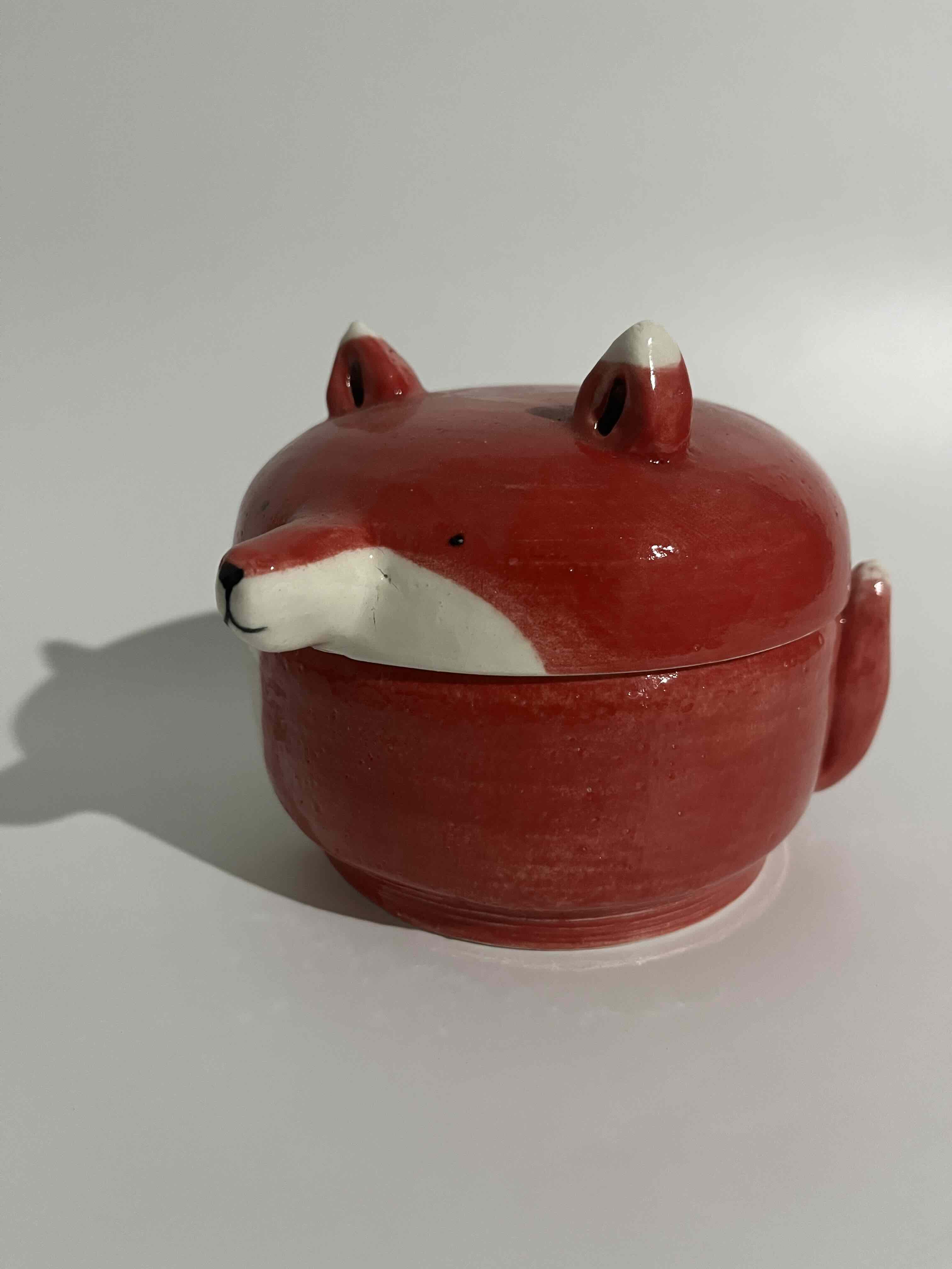 Earthen Cycles Pottery - Fox Jar