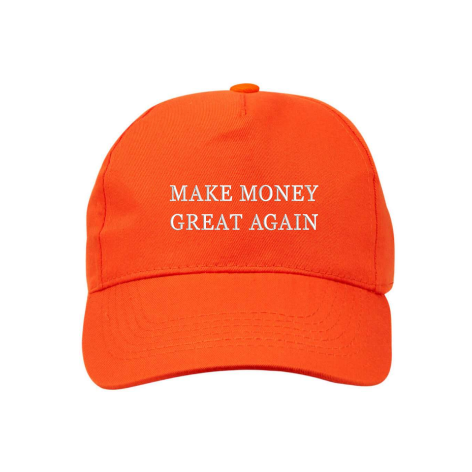 Make Money Great Again Cap - Orange