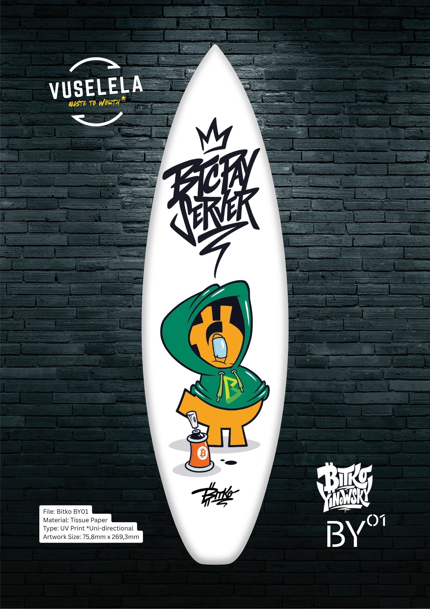 Bitcoin Ekasi Mini Surfboard Series - BTCPay Server