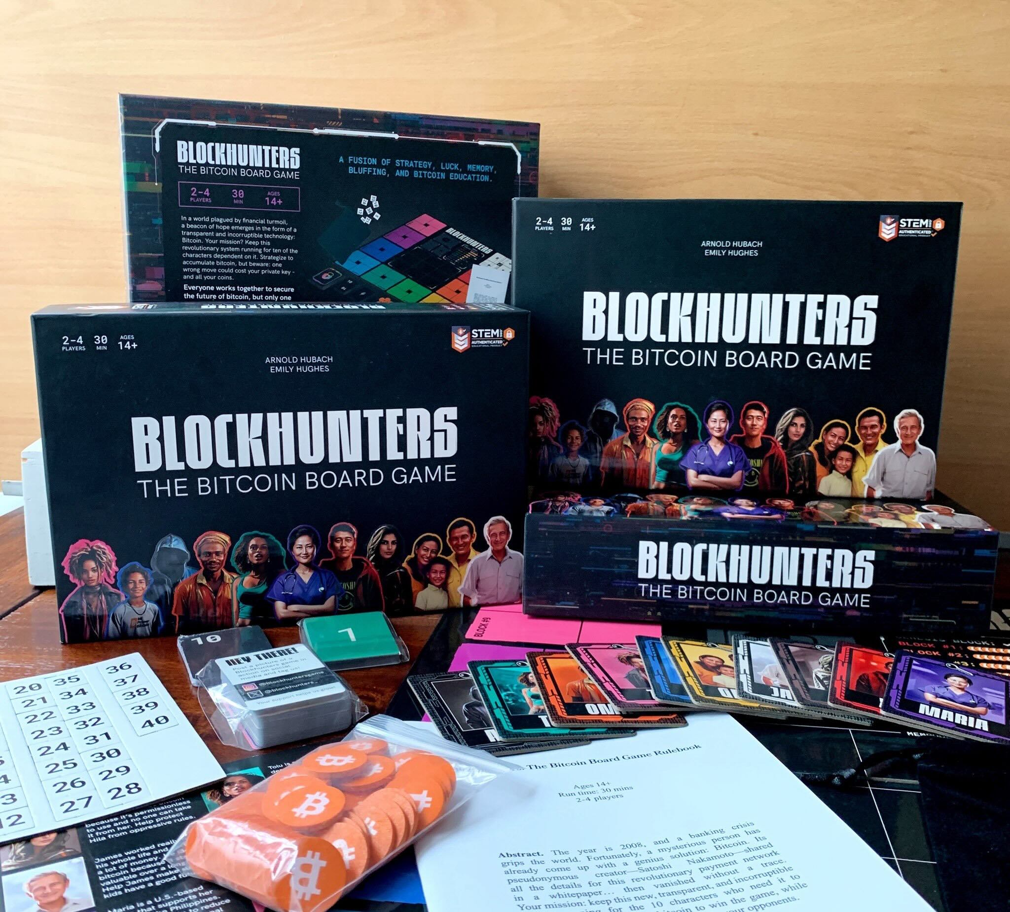 Blockhunters - The Bitcoin Board Game